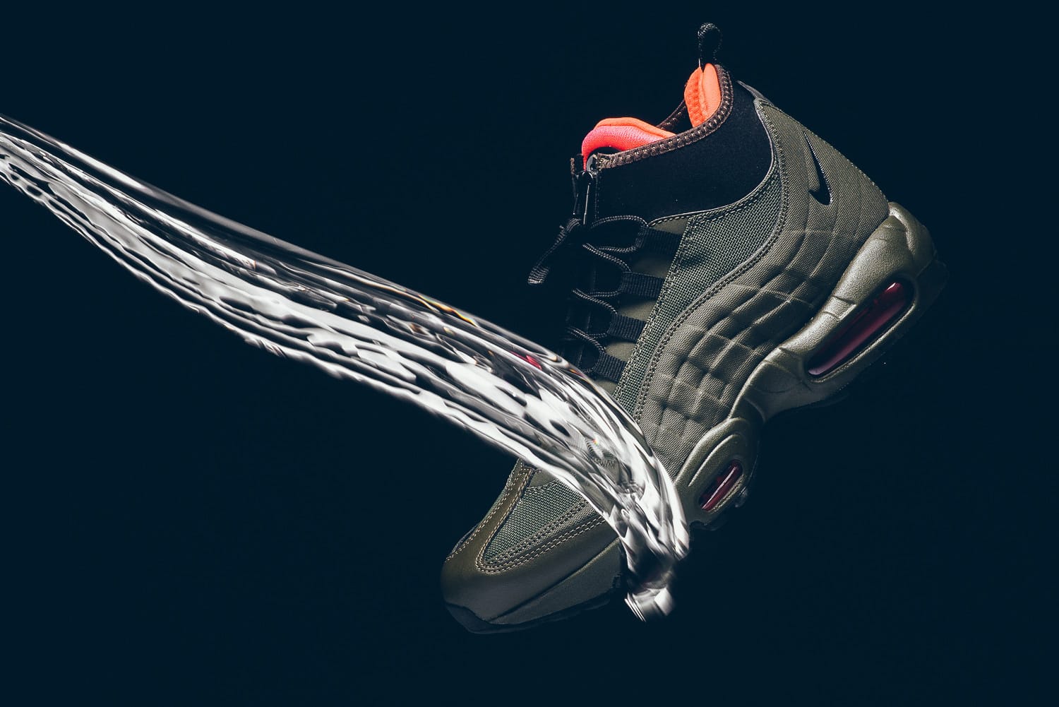 Nike Air Max 95 Sneakerboot in Dark 