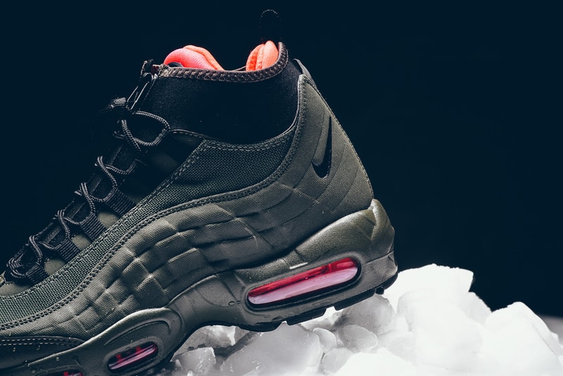 Nike Air Max 95 Sneakerboot in Dark Loden