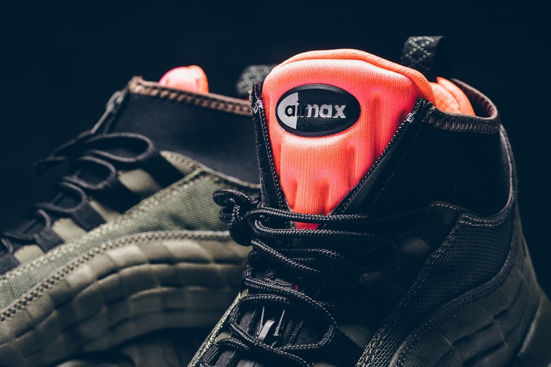 Nike Air Max 95 Sneakerboot in Dark Loden