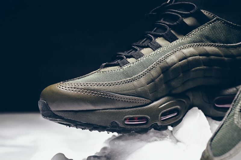 Nike Air Max 95 Sneakerboot in Dark Loden