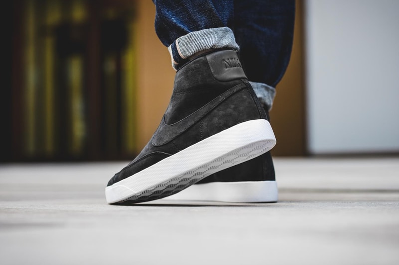 Nike Blazer Advanced laceless black white
