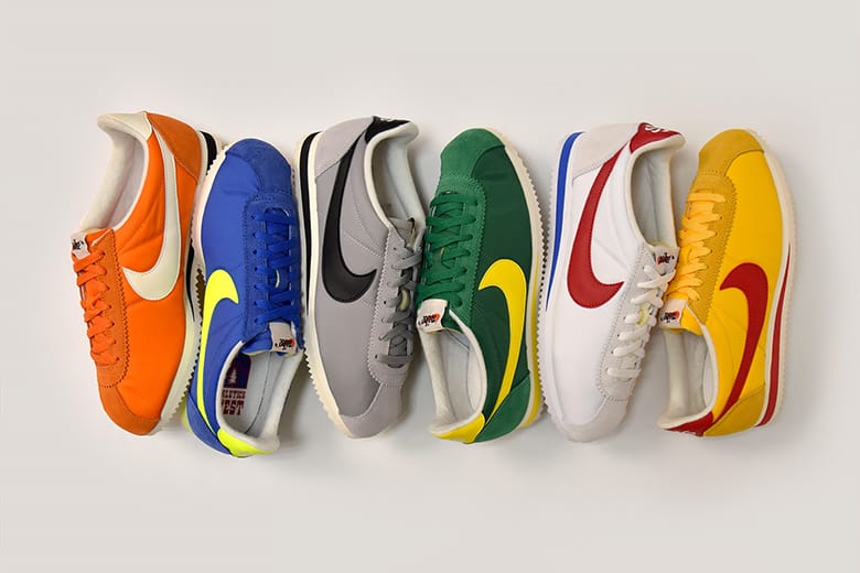 colorful nike cortez