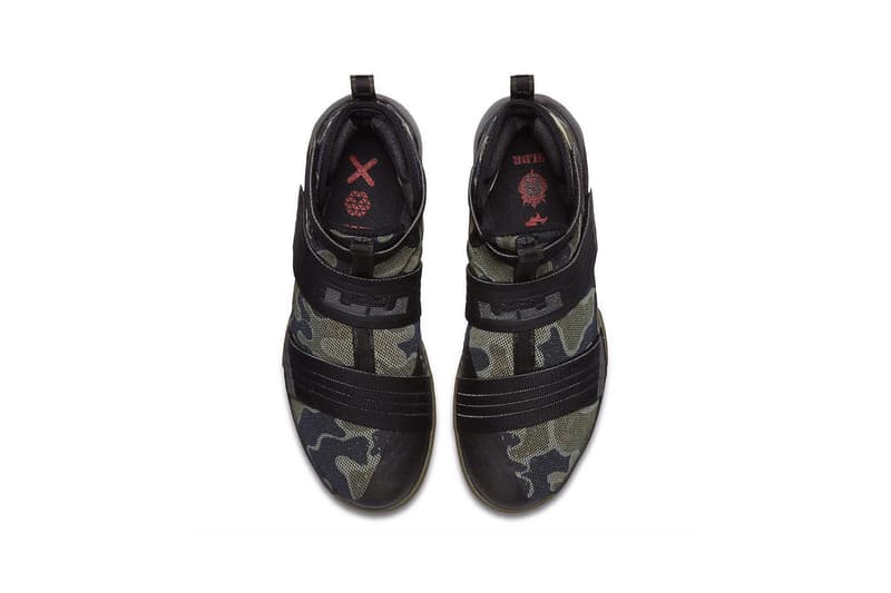 Nike LeBron Soldier 10 Olive Camo |