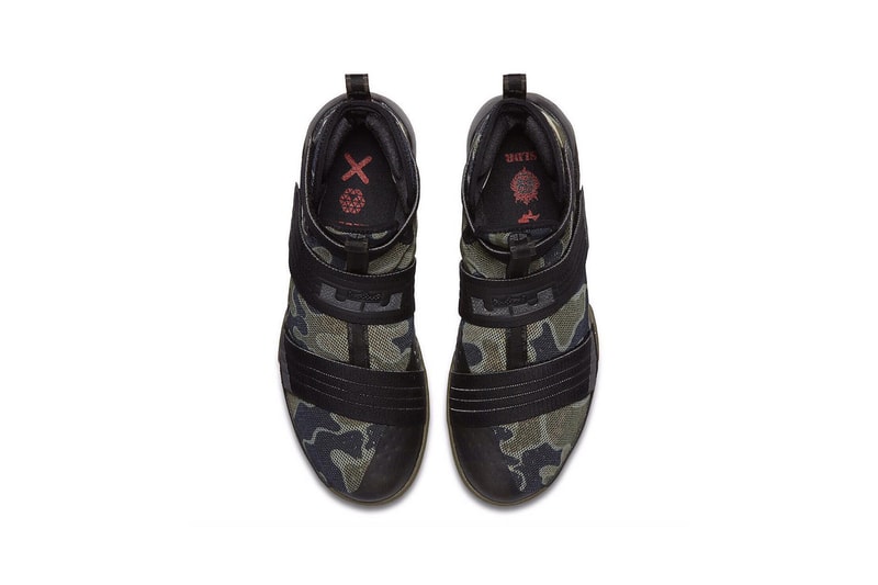 Nike LeBron Soldier 10 Olive Camo