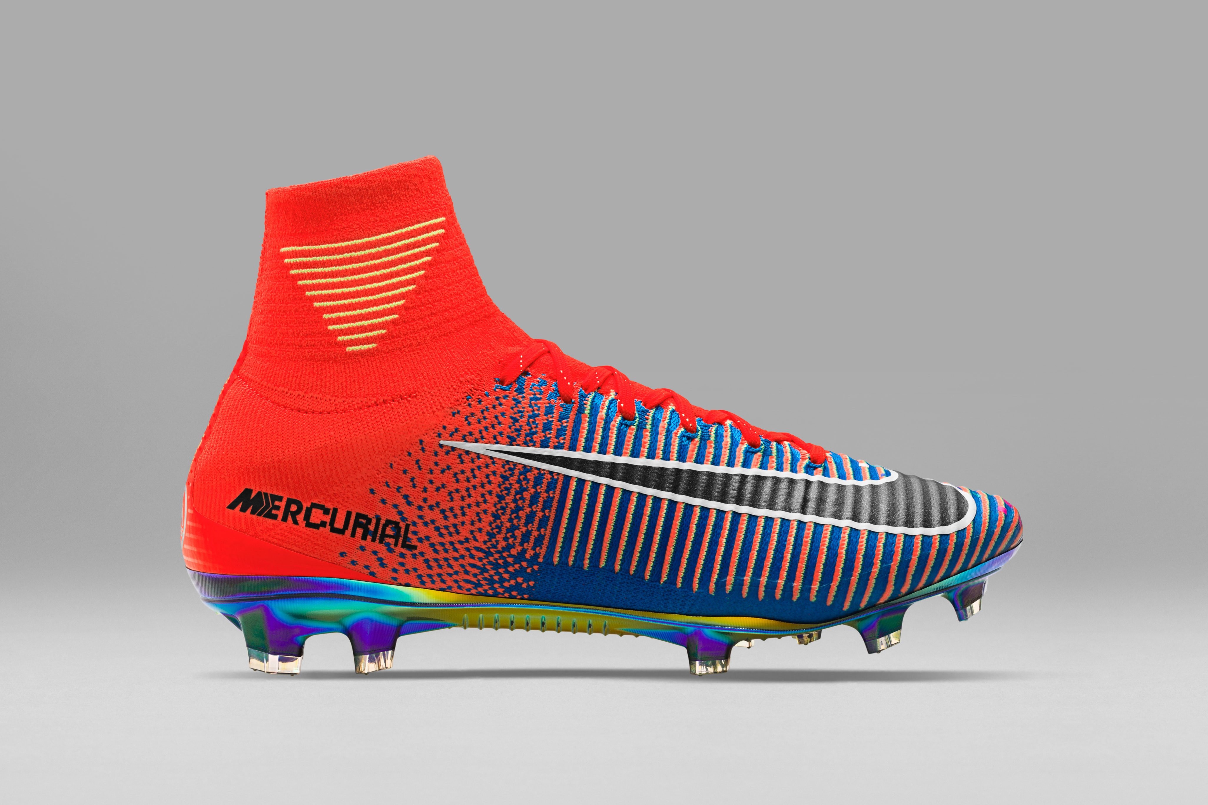 Nike's Mercurial Superfly x EA Sports Football Cleats are a Pixilated Dream soccer field sport FIFA