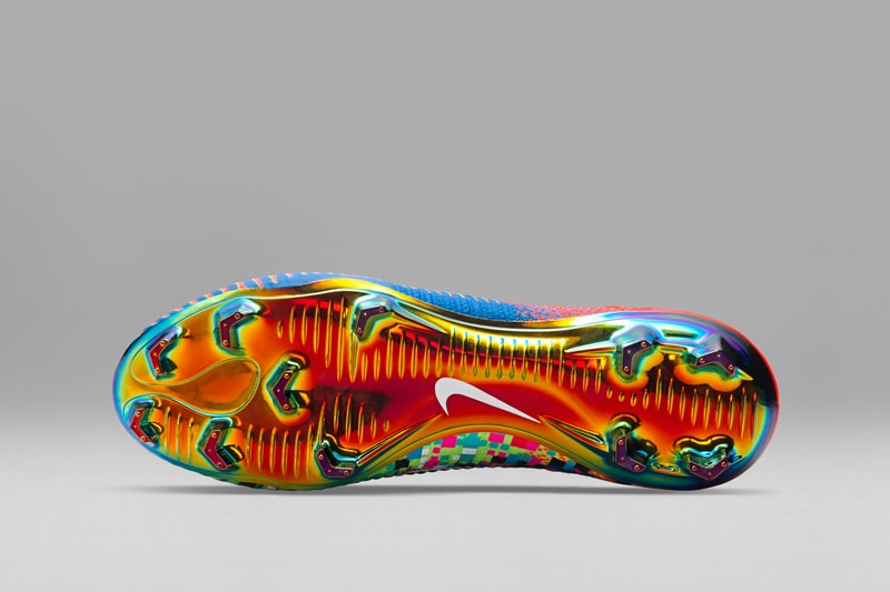 Nike's Mercurial Superfly x EA Sports Football Cleats are a Pixilated Dream soccer field sport FIFA