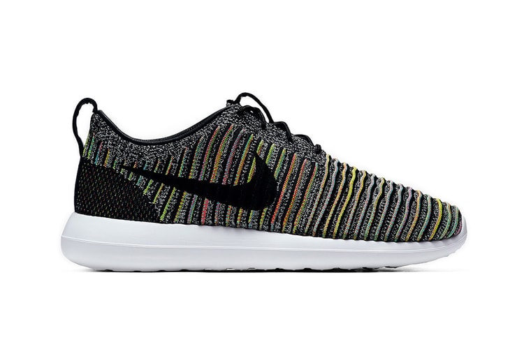 Nike's Roshe Two Flyknit Welcomes the Swoosh's Popular "Multicolor" Option
