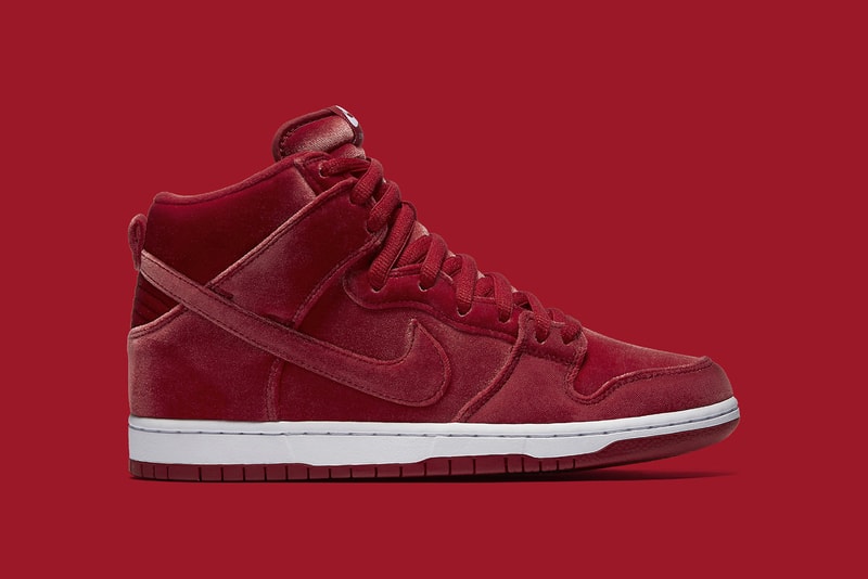 Nike SB Dunk High Red Velvet