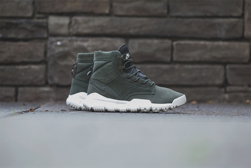Nike SFB 6 Inch Canvas Boot Olive Navy