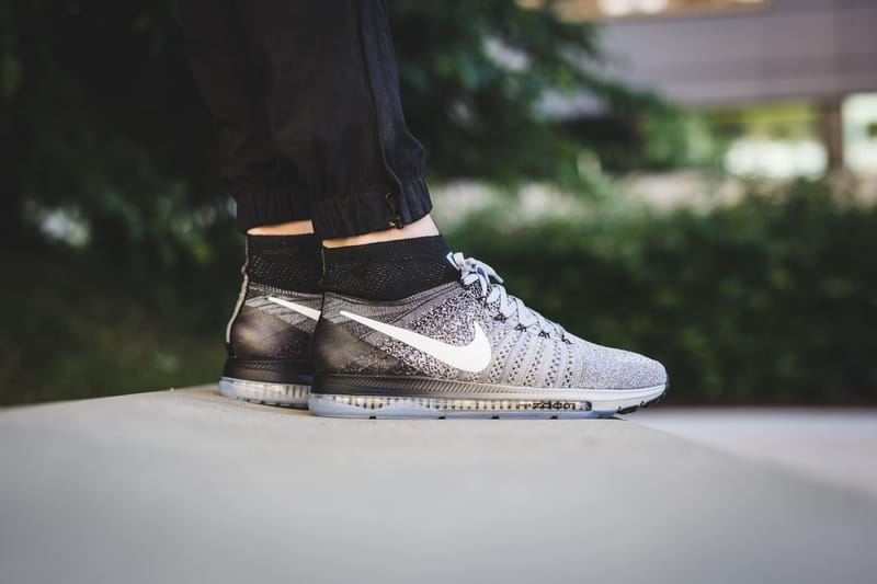 nike zoom all out flyknit grey