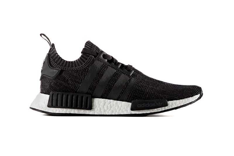 Black adidas NMD R1 Primeknit