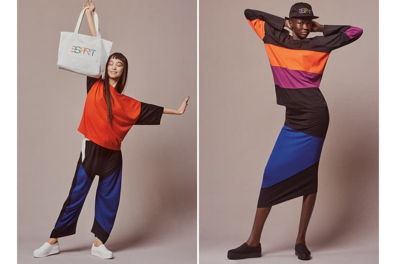 Opening Ceremony x Esprit 2016 Fall Campaign orange yellow black blue