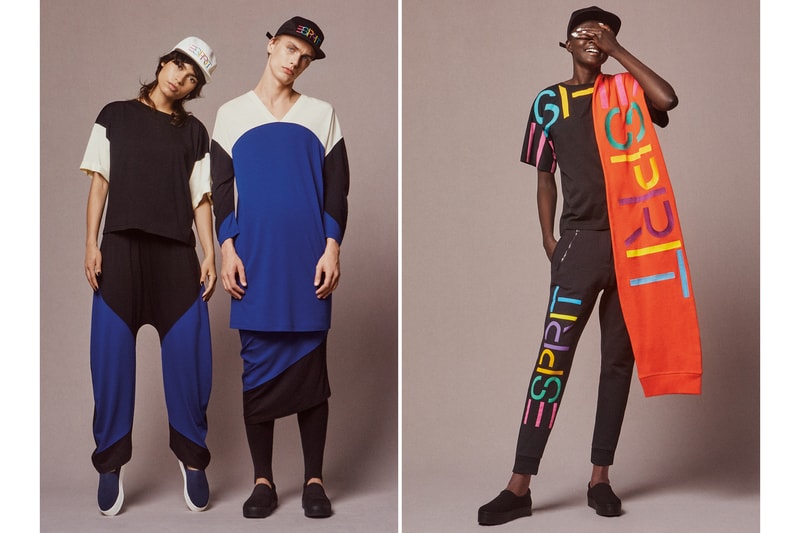Opening Ceremony x Esprit 2016 Fall Campaign orange yellow black blue