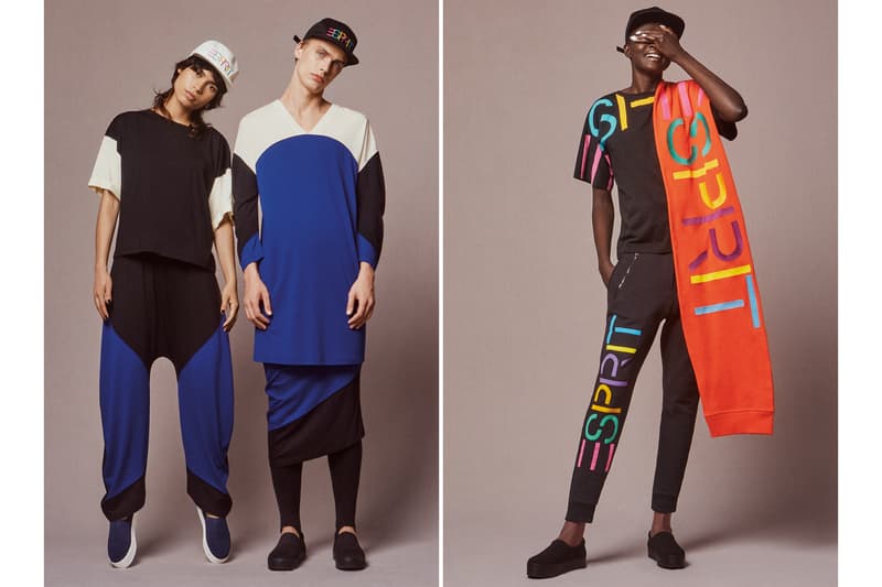Opening Ceremony x Esprit 2016 Fall Campaign orange yellow black blue