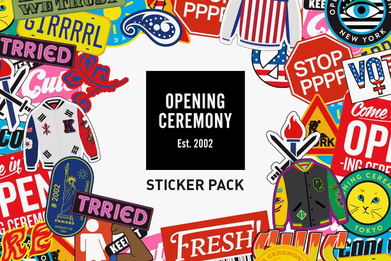 Opening Ceremony Comes out With a Pack of Stickers for iMessage