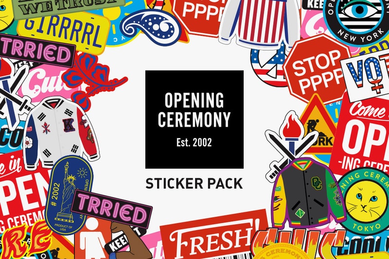 Opening Ceremony Sticker Pack for iMessage