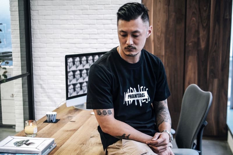 Jay Shawn Fronts PHANTACi x MADNESS' Lookbook tees new era caps sweatpants