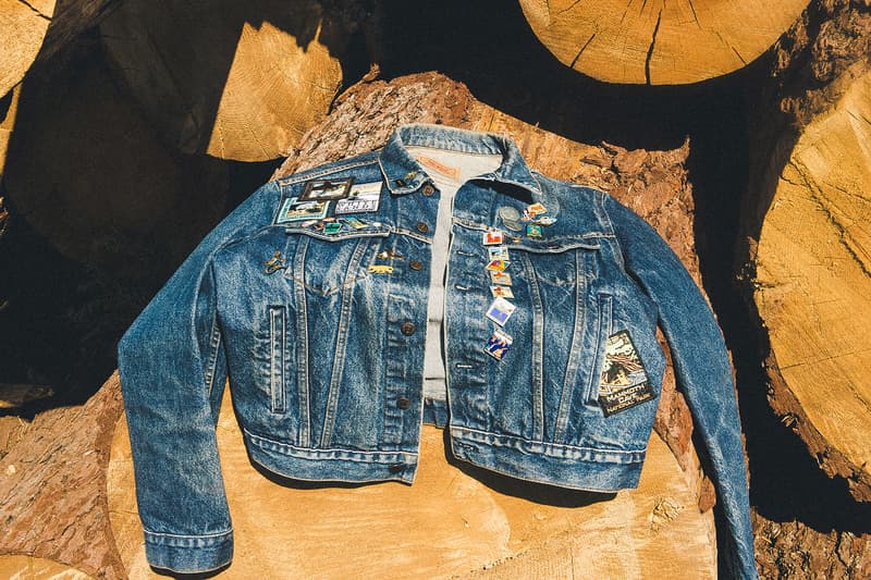 PINTRILL Levi's Cadillac Roadtrip pins jean jackets