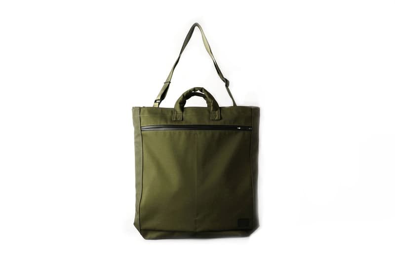 PORTER for BEAUTY & YOUTH City Collection olive green backpack