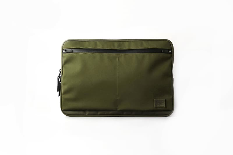 PORTER for BEAUTY & YOUTH City Collection olive green backpack