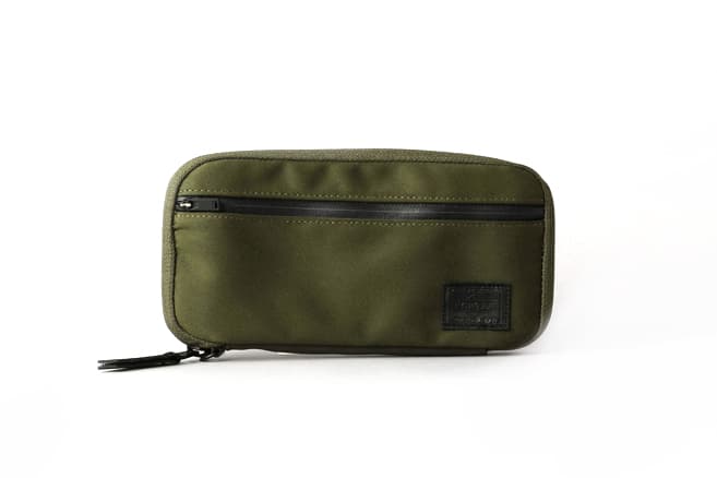 PORTER for BEAUTY & YOUTH City Collection olive green backpack