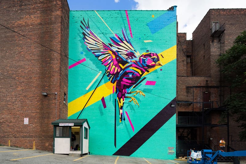 POW! WOW! Fills Worcester, Massachusetts With Stunning Art Murals
