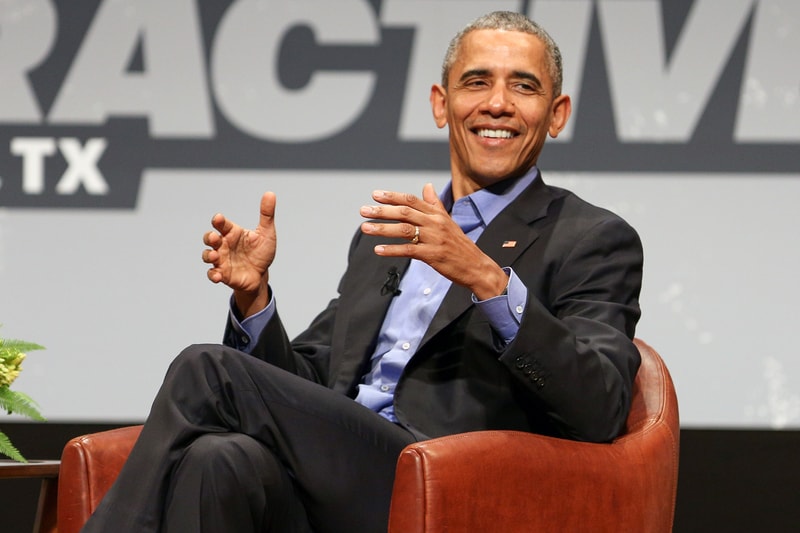 President Obama South by South Lawn