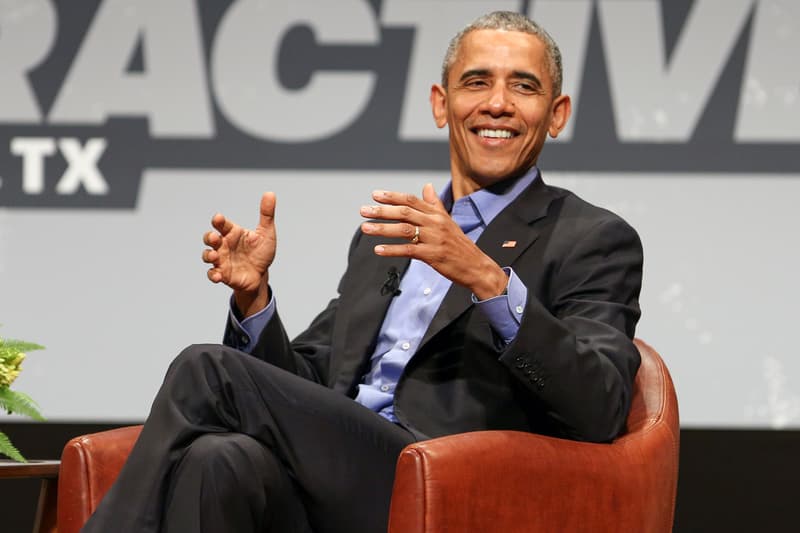 President Obama South by South Lawn