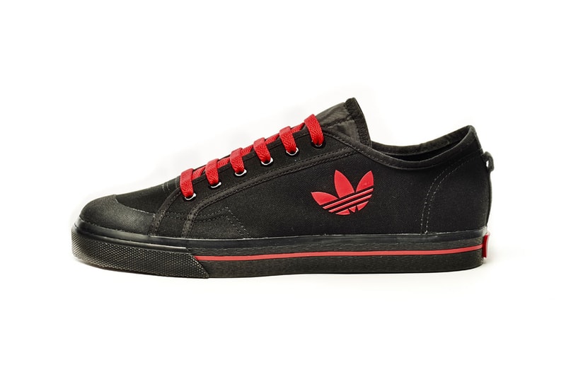 Raf Simons adidas Matrix Spirit Low-Top Sneakers black red