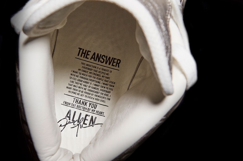 Reebok Classics 16 Hoop Hall of Fame Sneaker Pack Shaq Attaq allen Iverson Question metallic silver gold basketball