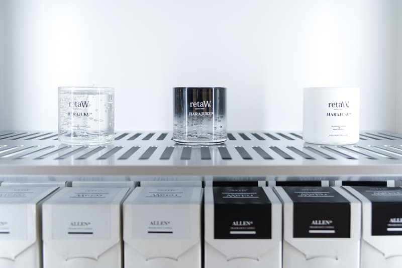 retaW Flagship Store Tokyo black white steel glass