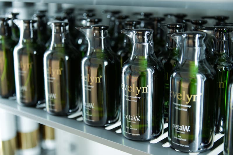 retaW Flagship Store Tokyo black white steel glass
