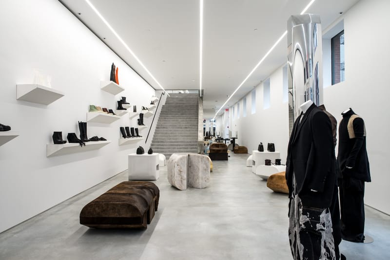 Your Look Inside the New Rick Owens Flagship Store in SoHo, NYC