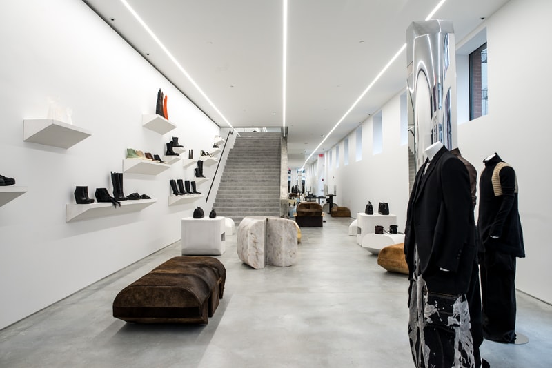new rick owens store soho nyc drksdhw adidas mastodon