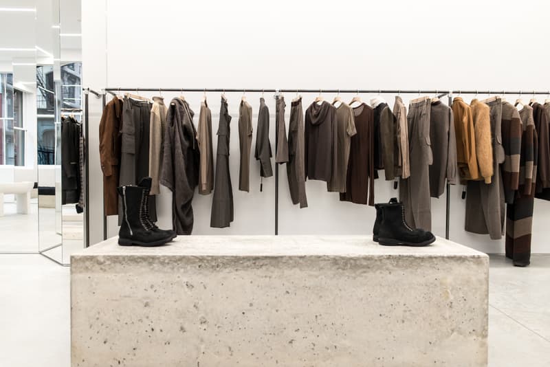 new rick owens store soho nyc drksdhw adidas mastodon