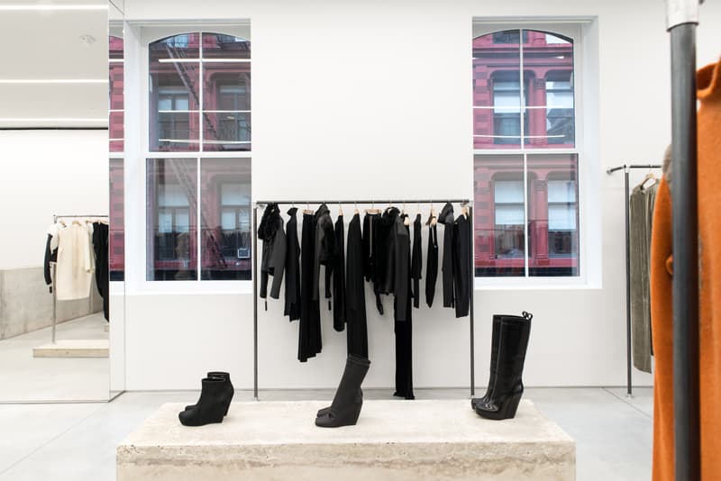 new rick owens store soho nyc drksdhw adidas mastodon