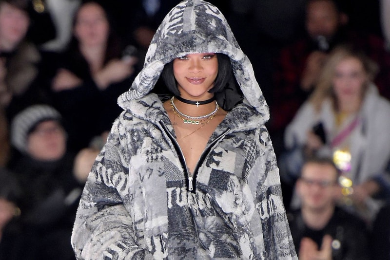 Rihanna FENTY PUMA 2017 Spring Paris Fashion Week