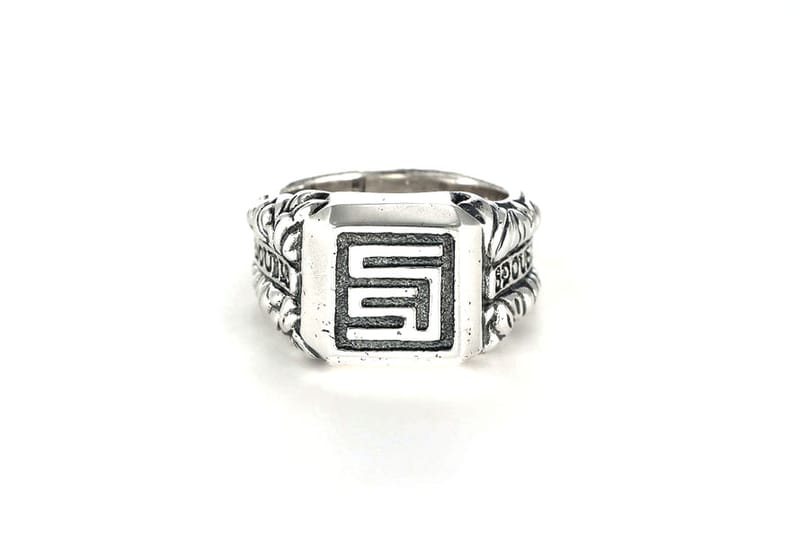 S/DOUBLE and Bill Wall Leather Devise a Silver Ring for BEAMS