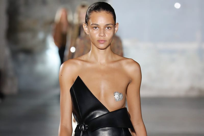 The Anthony Vaccarello Debut: Saint Laurent Ushers In a New Era With Nipple