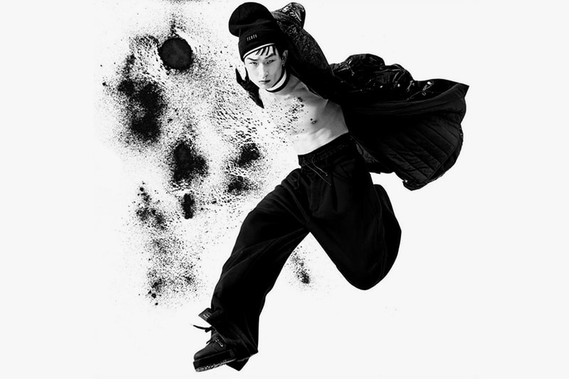 FENTY x PUMA 2016 Fall/Winter Campaign Sang Woo Kim black white