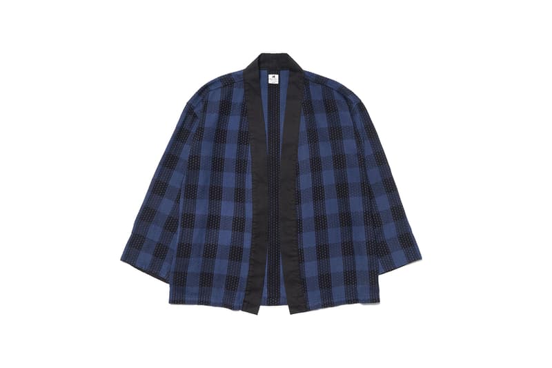 SASQUATCHfabrix Block Check Sashiko Haori 2016 Fall Winter