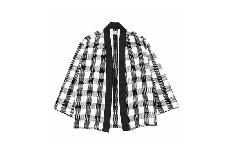 SASQUATCHfabrix Block Check Sashiko Haori 2016 Fall Winter