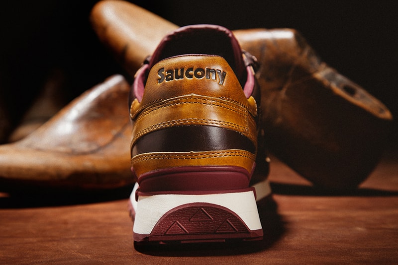 Saucony x Wolverine Classic Shadow Original Horween Leather