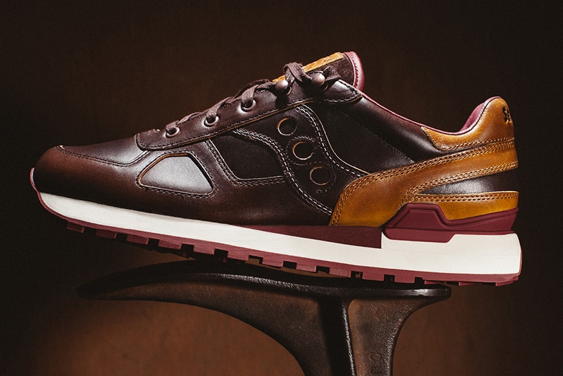 Saucony x Wolverine Classic Shadow Original Horween Leather