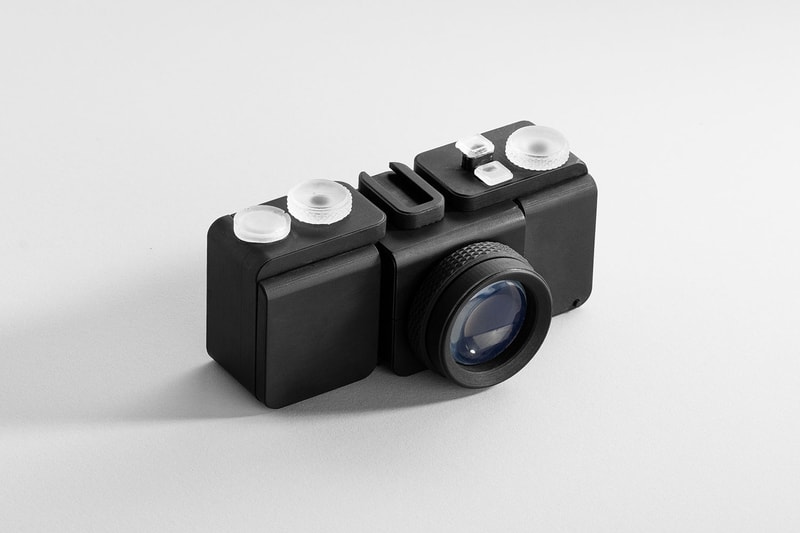 SLO 3D Printed Film Camera black white