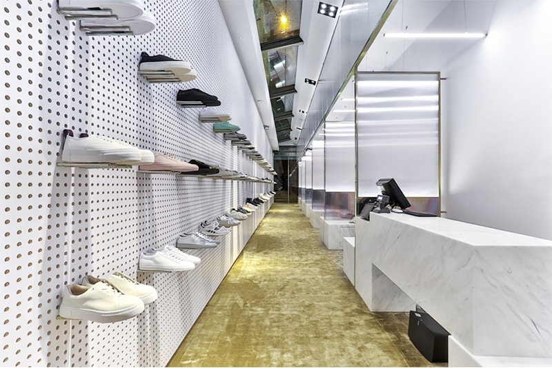 SOTF Futuristic Sneaker Shopping marble