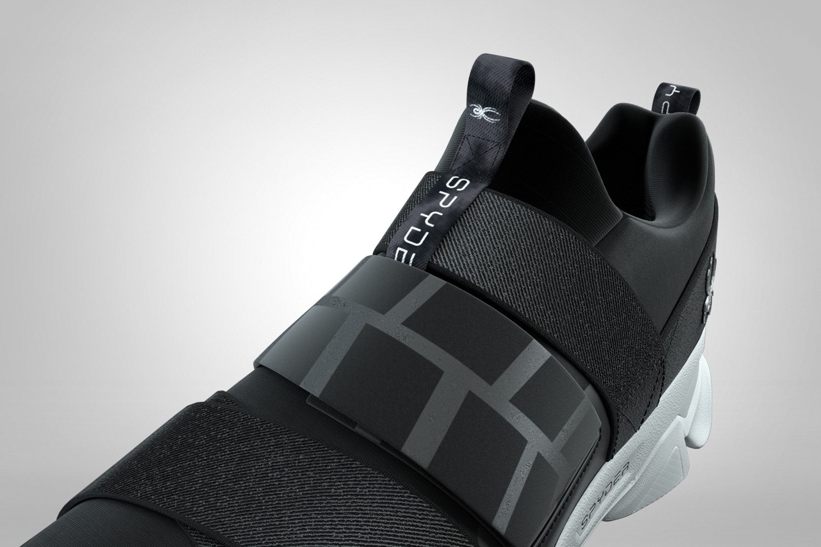 SPYDER Upgrades BLACK WIDOW-R For 2016 Fall Winter All Black Strap Shoe