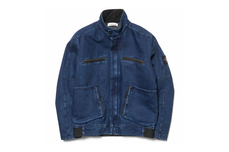 Stone Island Polypropylene Denim Range Indigo