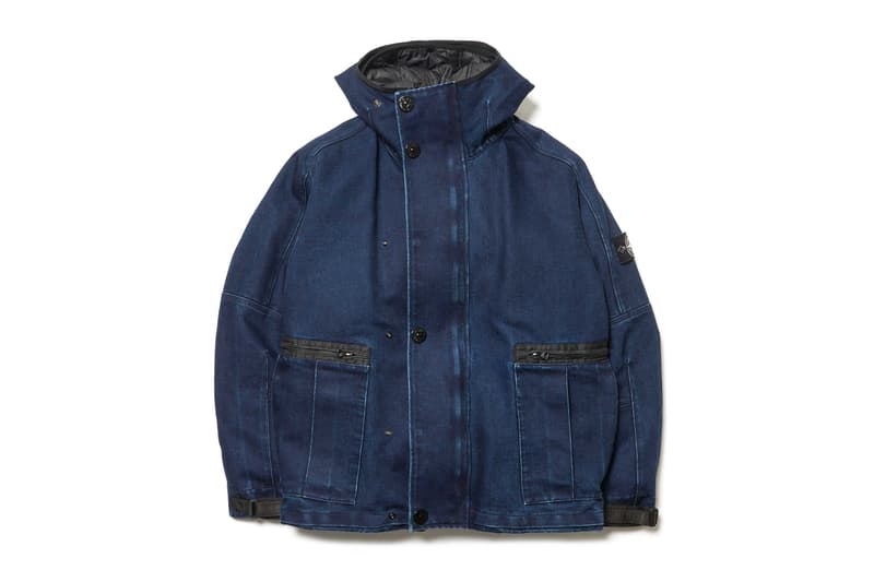 Stone Island Polypropylene Denim Range Indigo