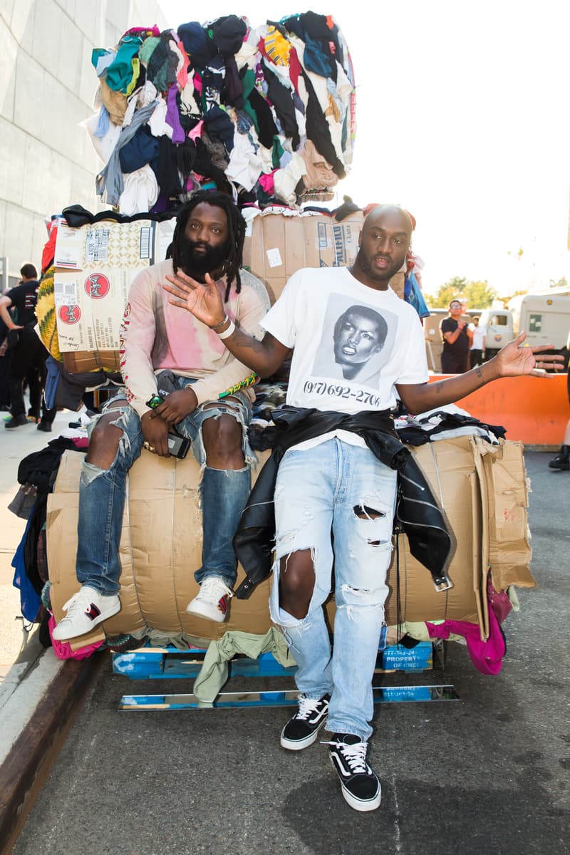 Streetsnaps Heron Preston DSNY UNIFORM Collection New York City Salt Shed Spring Street Fashion Street Style